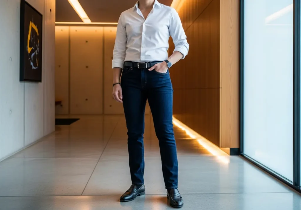 Dark Wash Denim Elevates Everyday Style