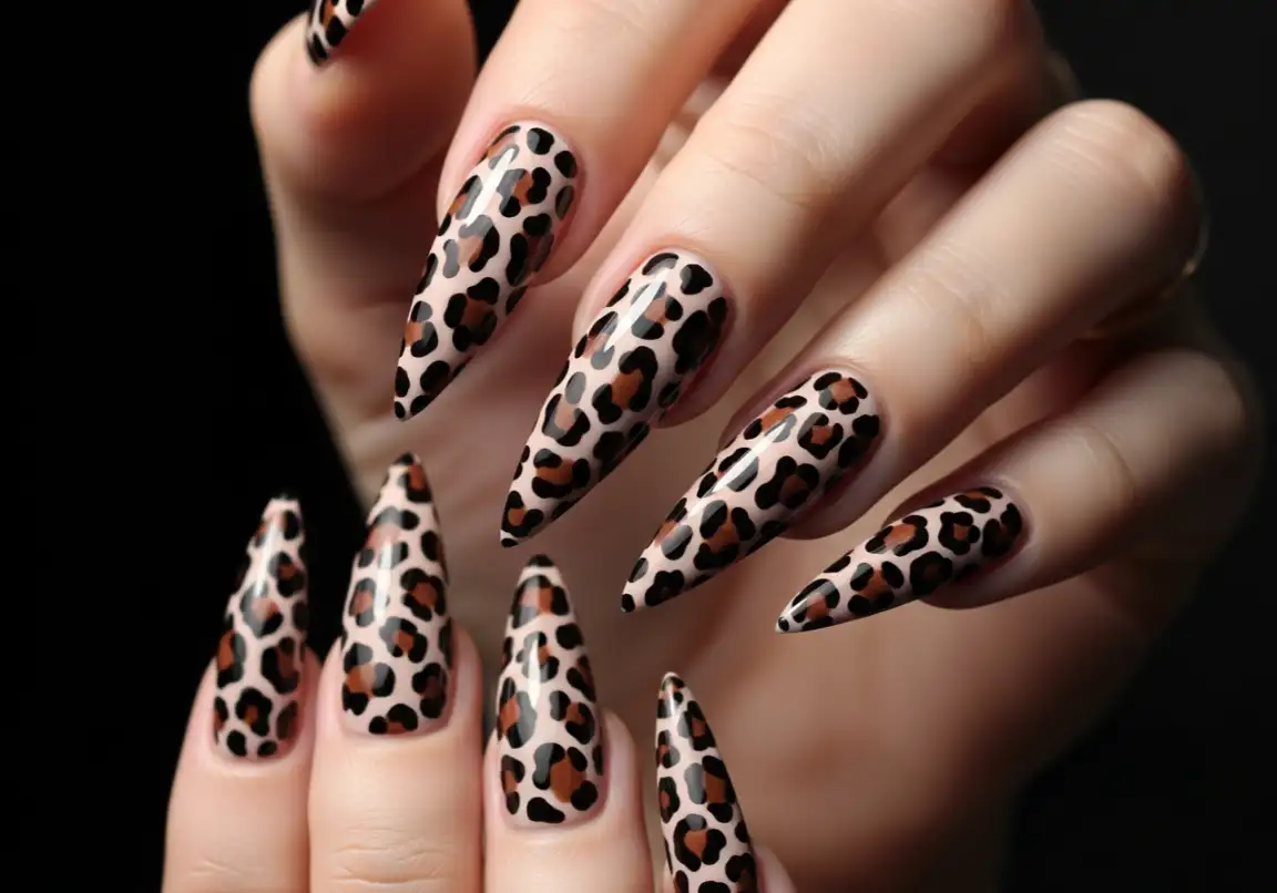 Animal Print Stiletto Nails
Stiletto Nails Designs