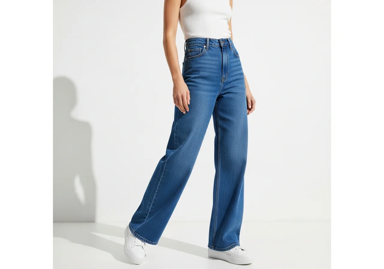 4. Wide Leg Jeans Evolve Toward Refined Proportions