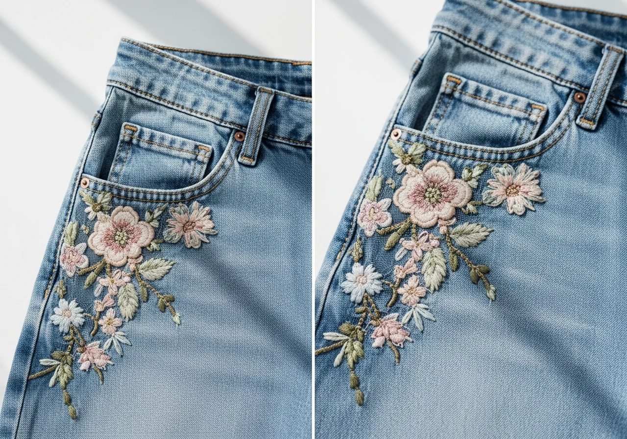 5. Embellished Details Bring Artisanal Character to Denim