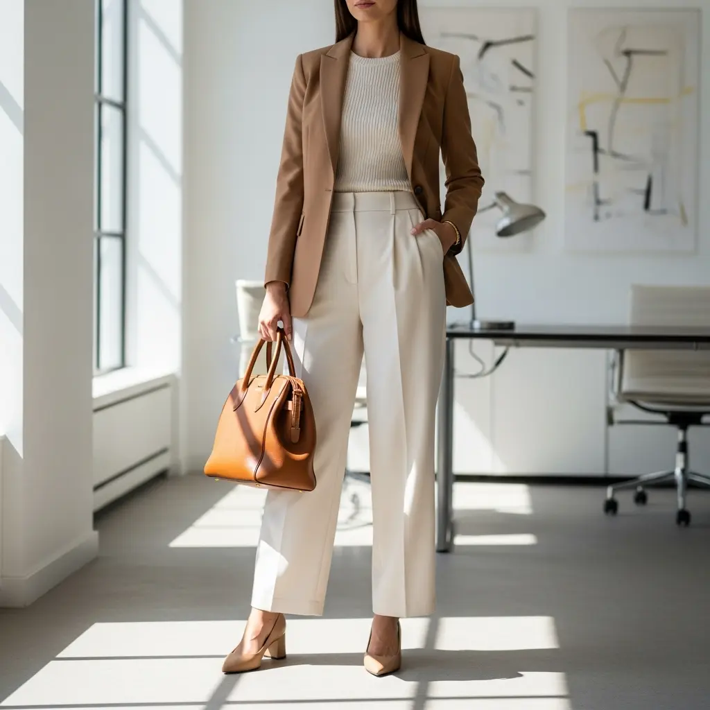 Blazer-and-Wide-Leg-Trousers-Combination