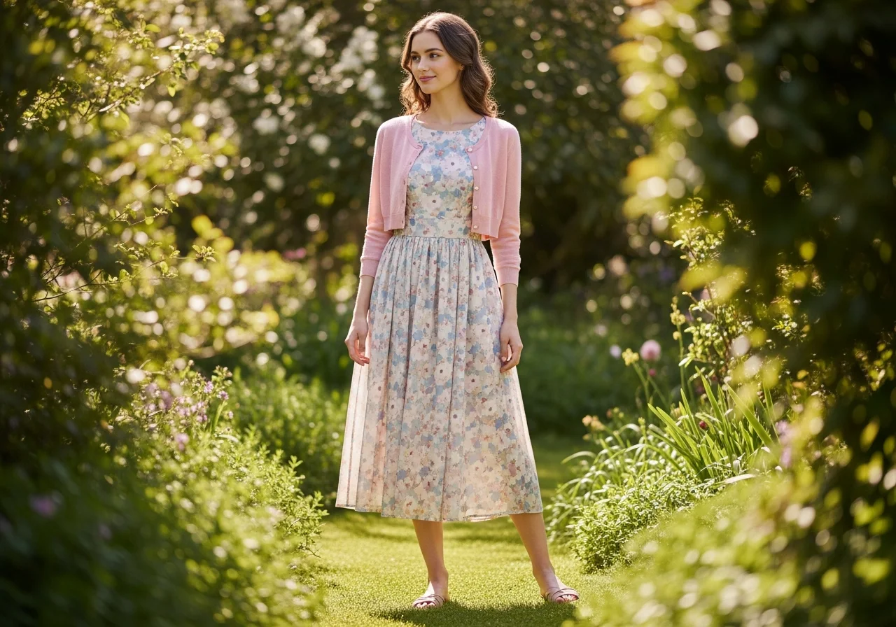 Cardigan and Dress Pairings