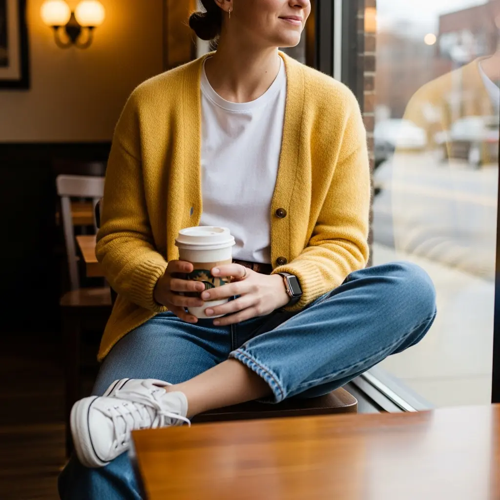 Casual-Weekend-Look-with-Butter-Yellow-Knit