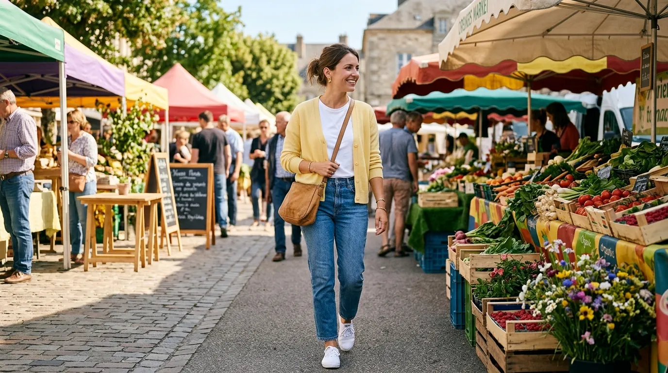 Casual Weekend Look with Butter Yellow Knit