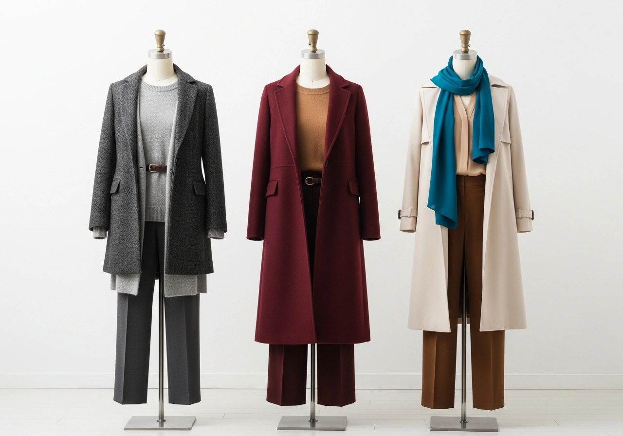 Color Coordination For Cohesive Layered Looks