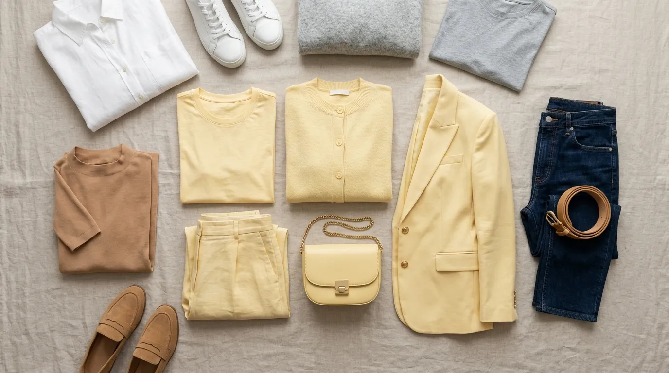 Creating a Capsule Wardrobe with Butter Yellow