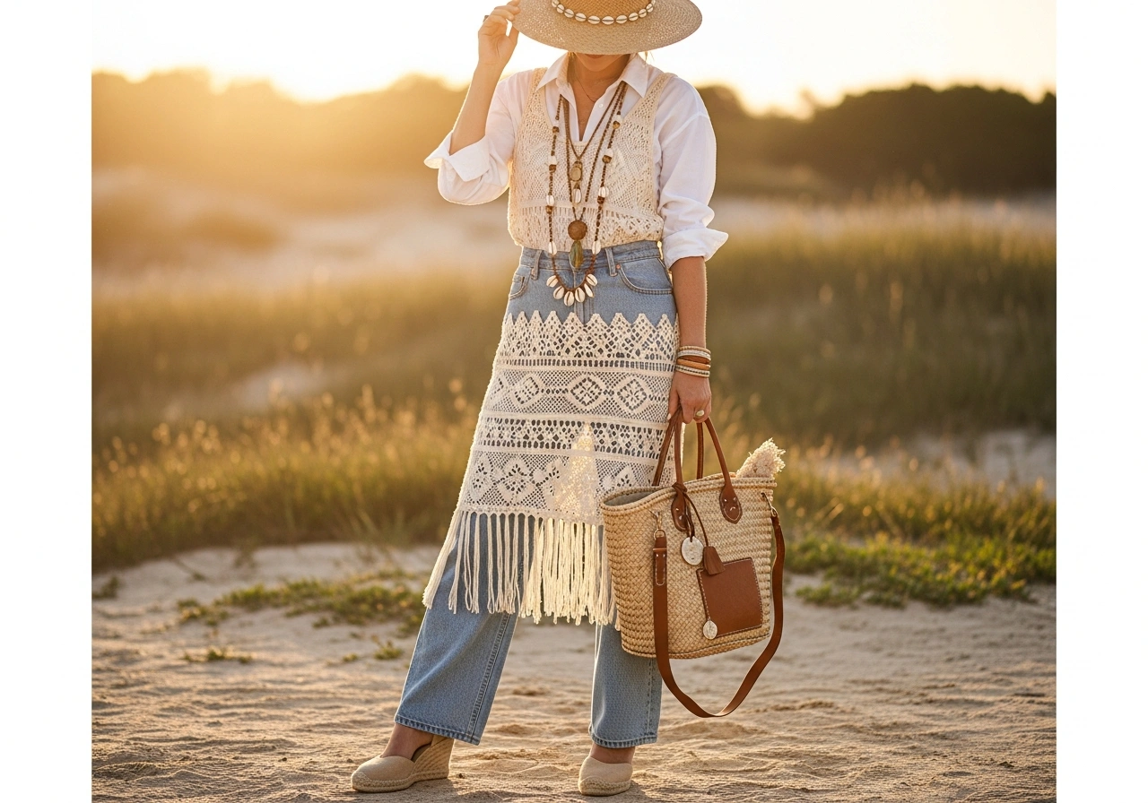 Knit and Crochet Layering