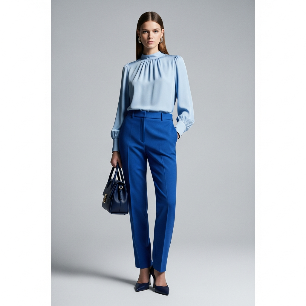 Monochromatic Blue Styling