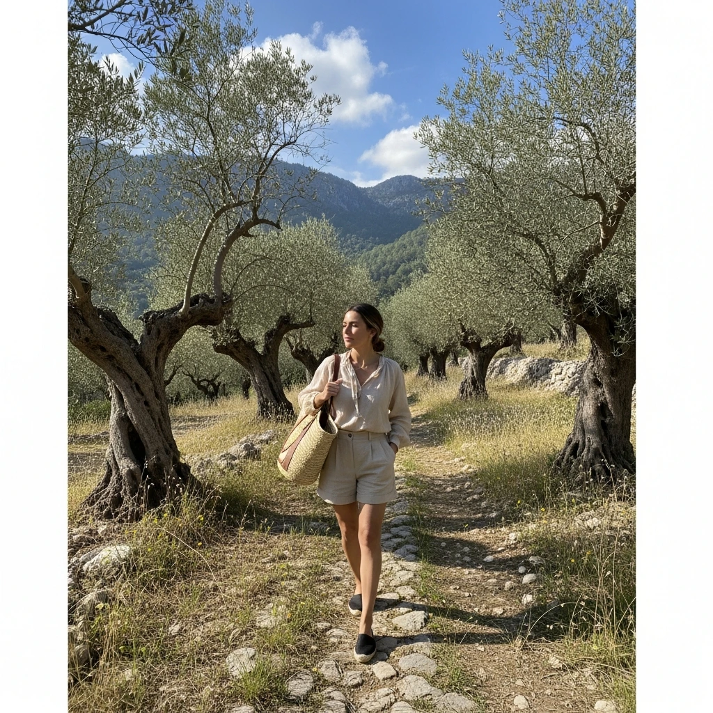 The-Casual-Linen-Shorts-and-Blouse-Pairing