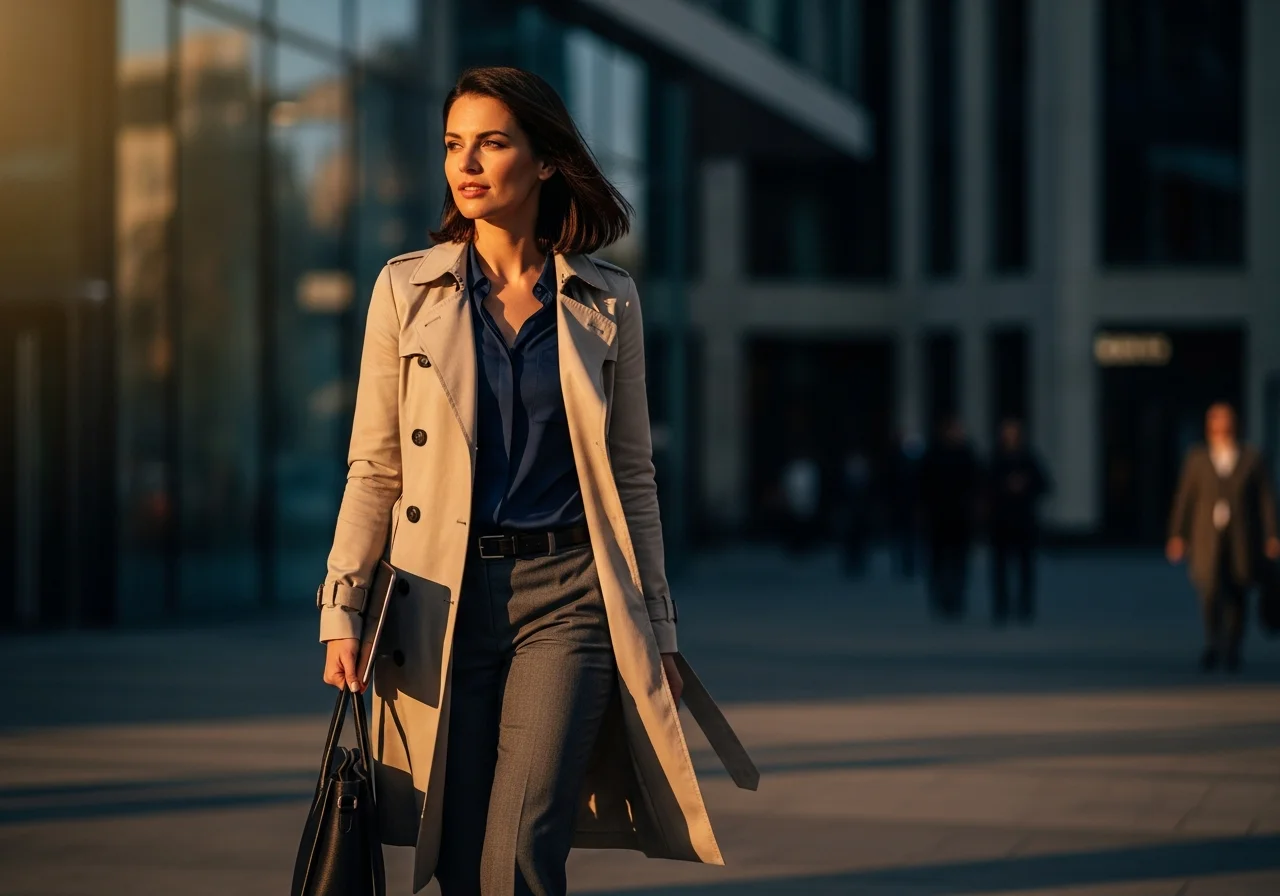 Trench Coat Over Everything