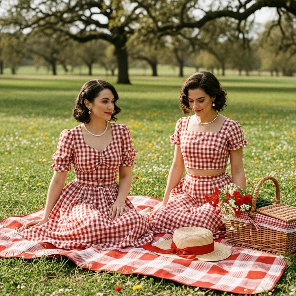 Vintage-Inspired-Gingham-Charm