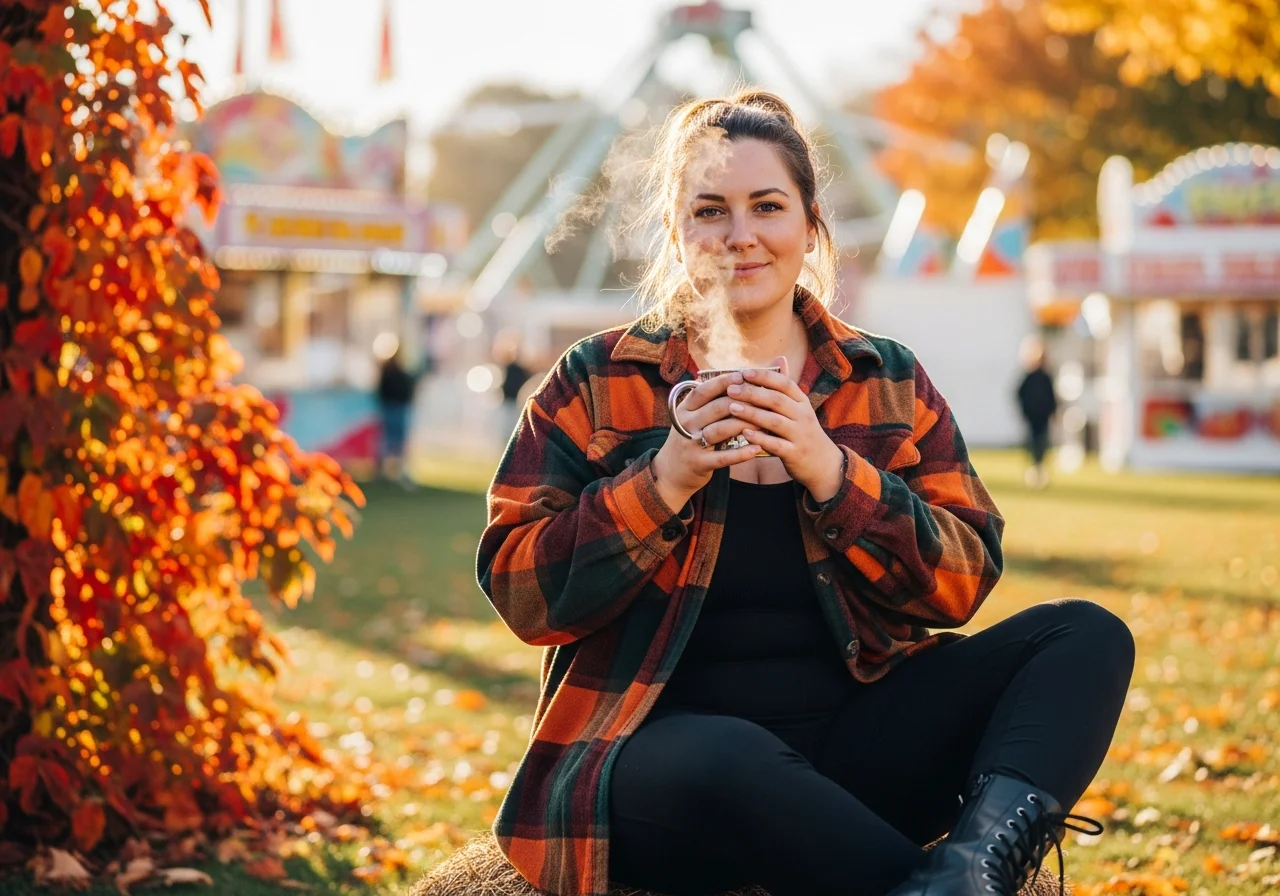Flannel Shirt and Leggings