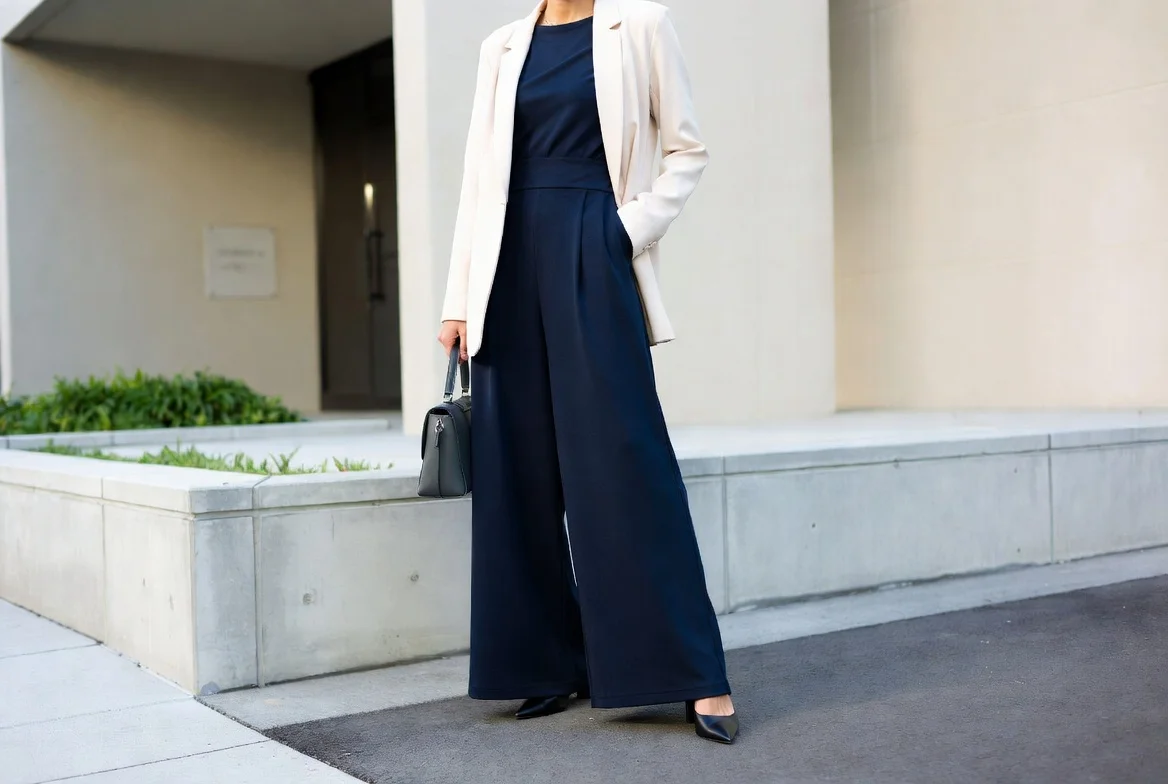 Jumpsuit with Blazer