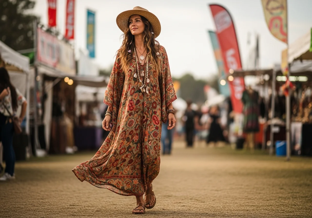 Maxi Dress Bohemian Vibes