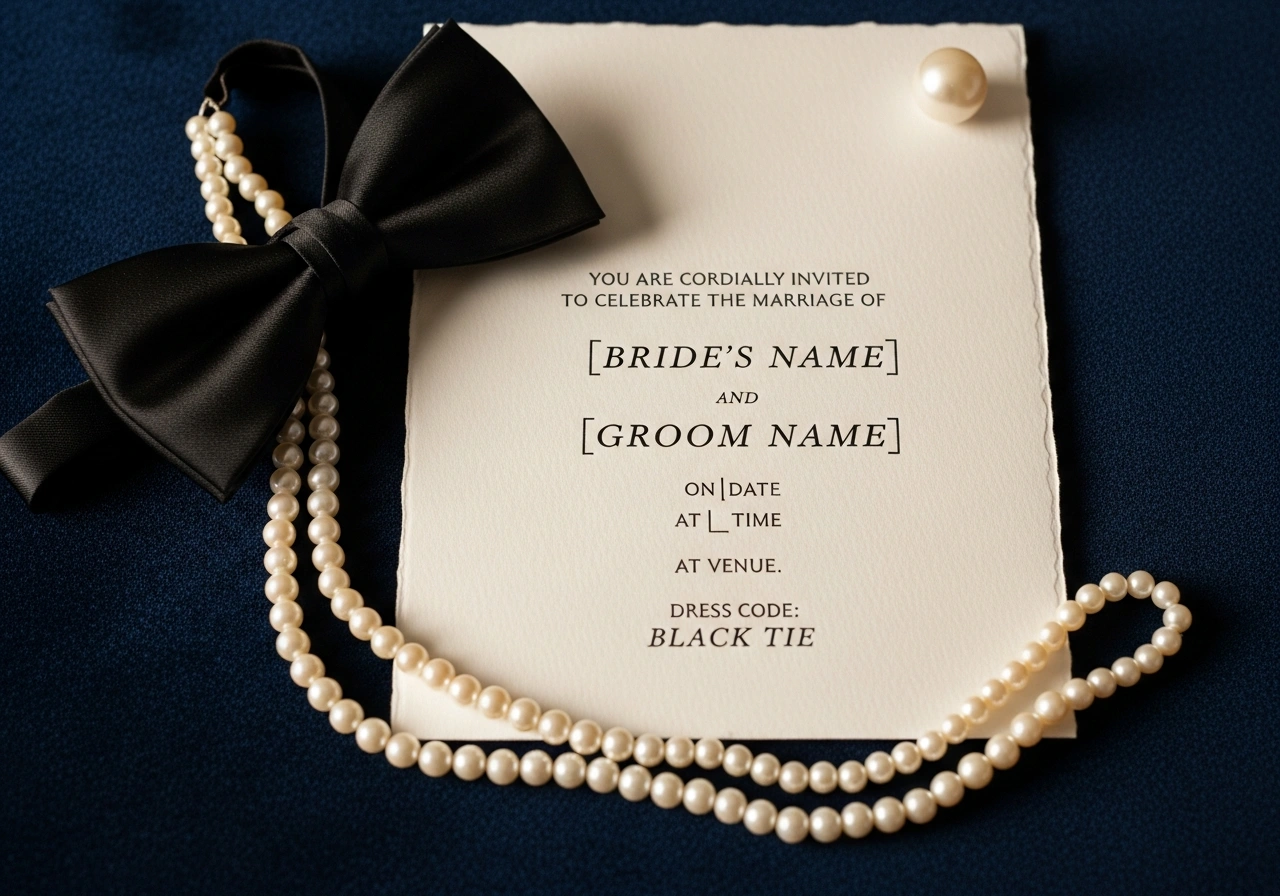 Understanding The Black Tie Dress Code