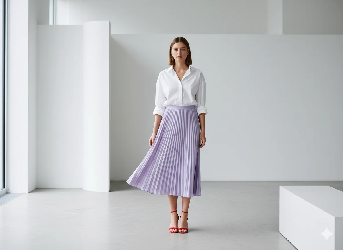 7. Unexpected Color Blocking Magic