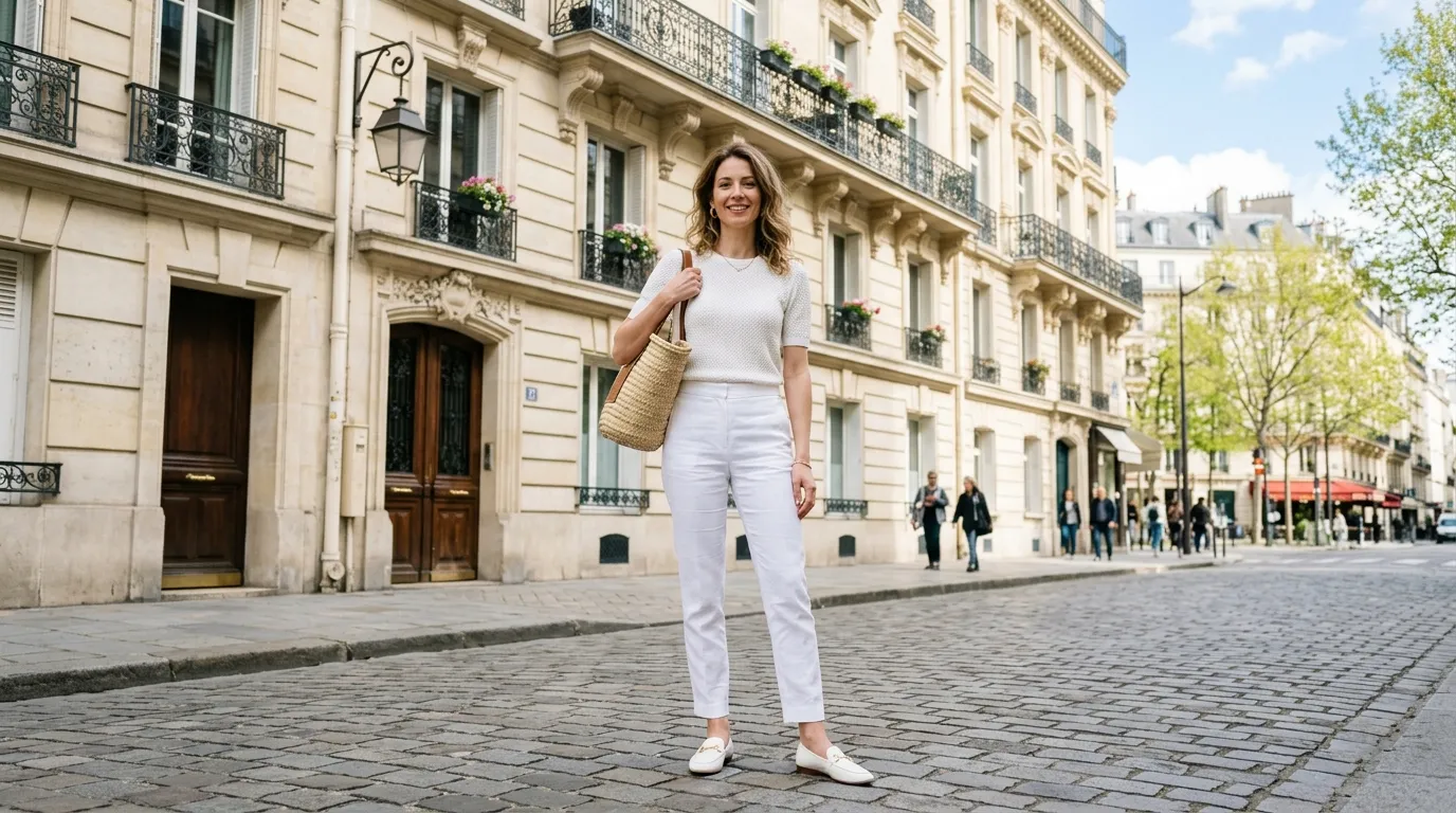 A Monochromatic White Look