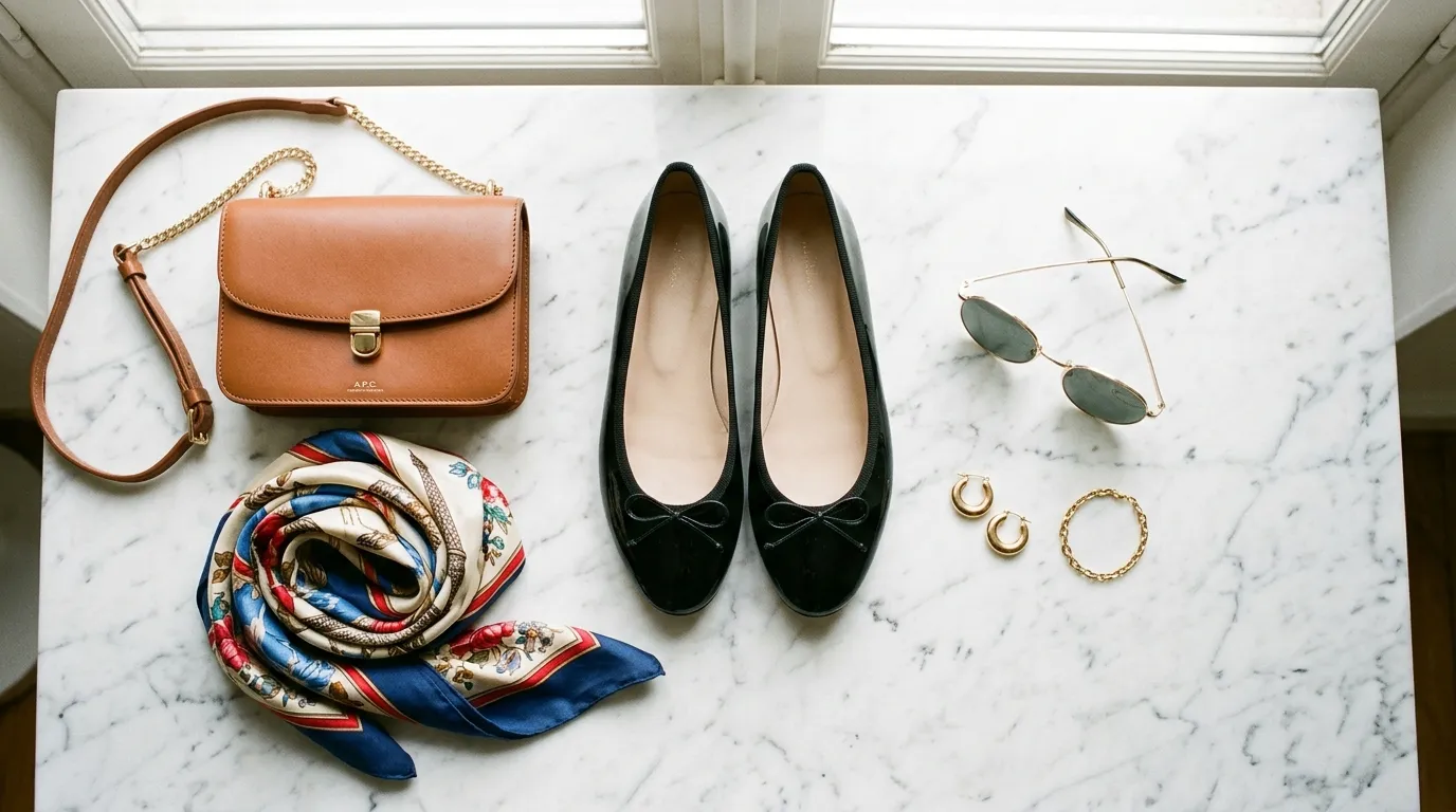 A Note on Shoes and Accessories for Paris Spring Outfits