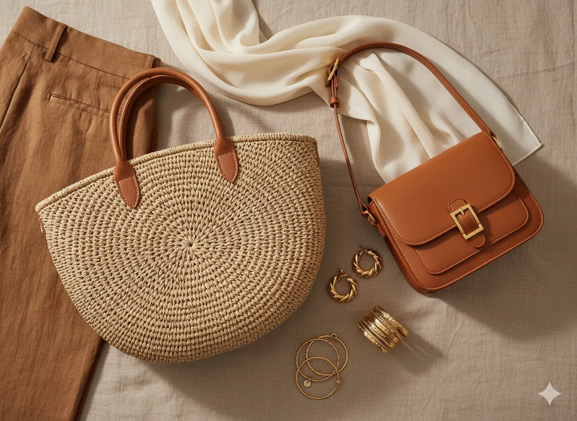 Accessories That Work Best with Brown Linen Pants