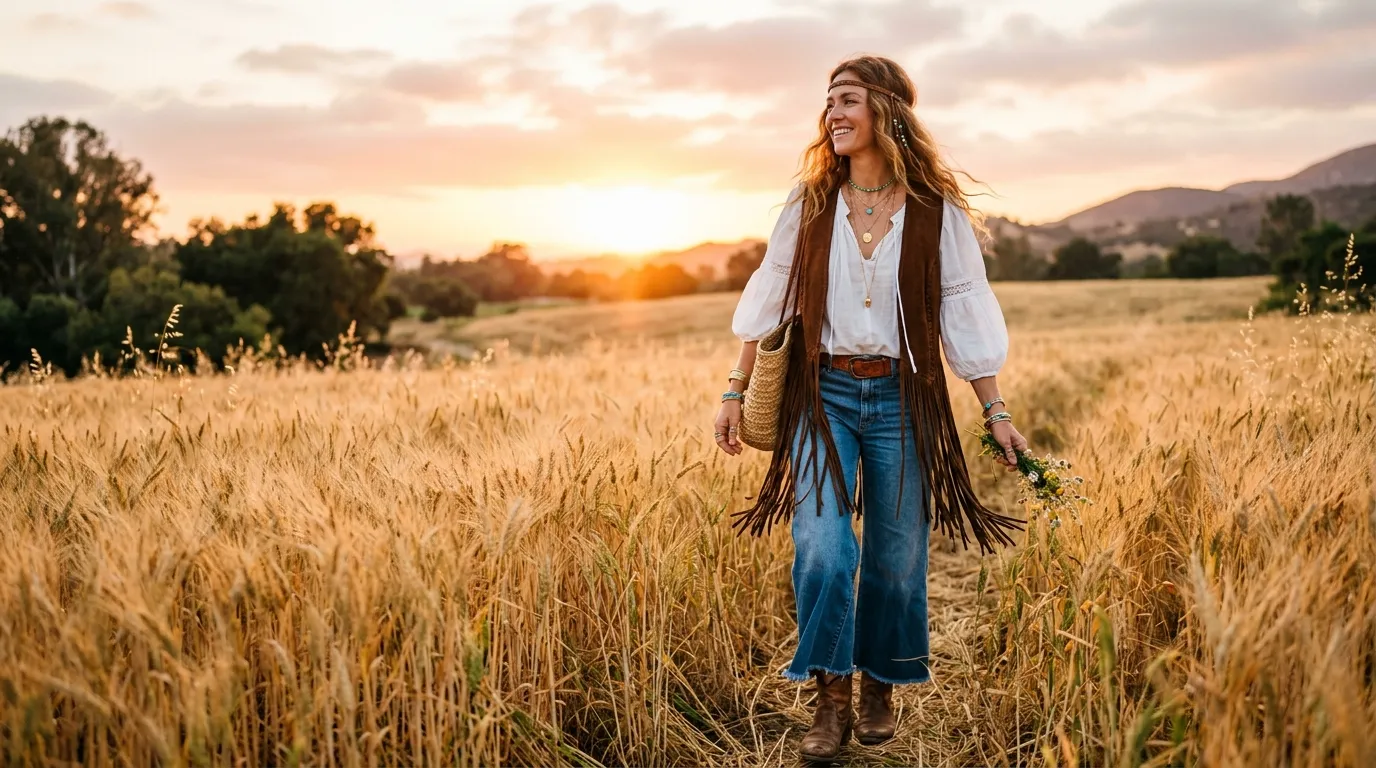 Boho Vest Outfit Ideas for a Free Spirited Aesthetic