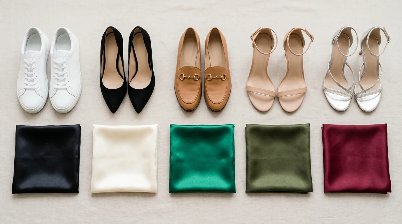 Color and Footwear Completing the Look