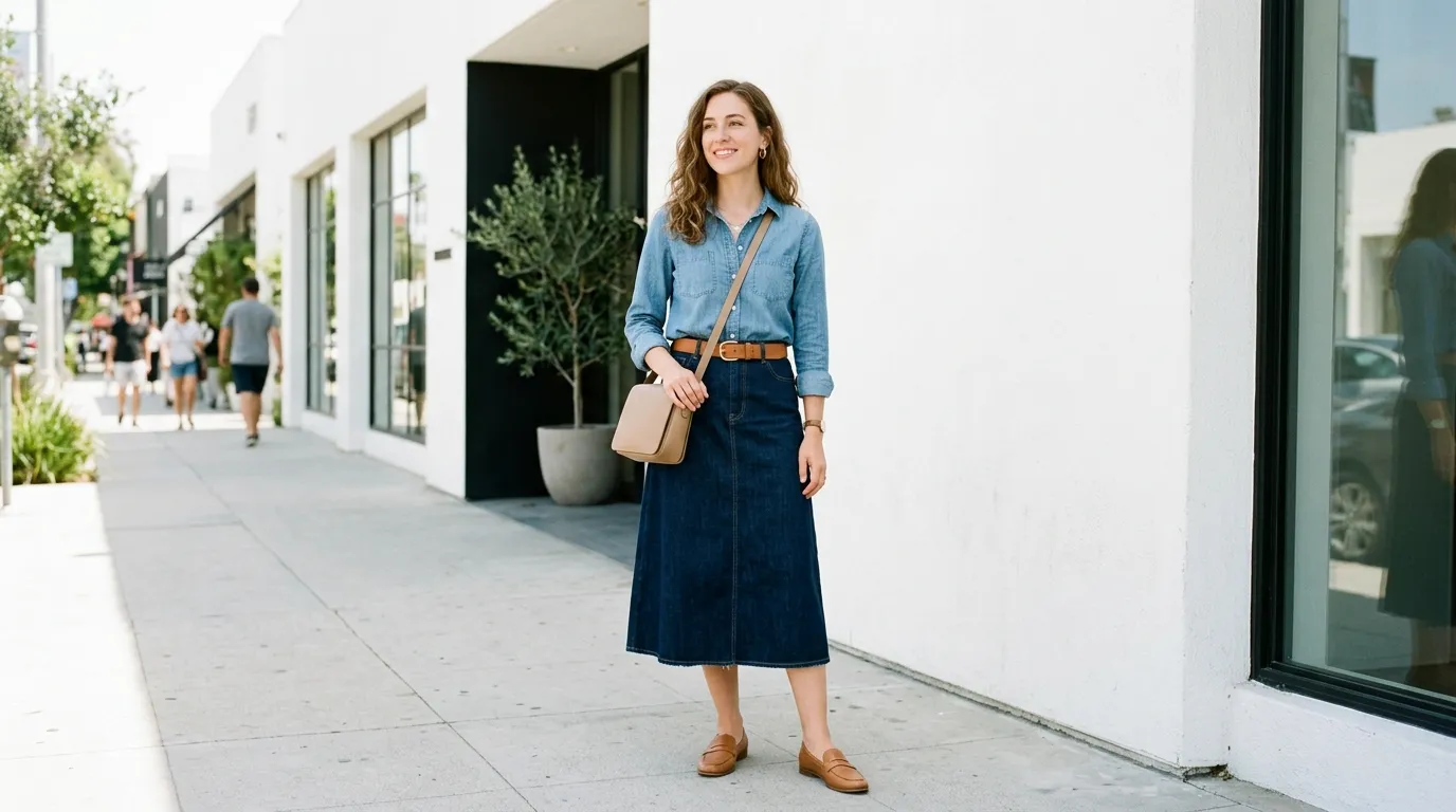Denim on Denim Done Right