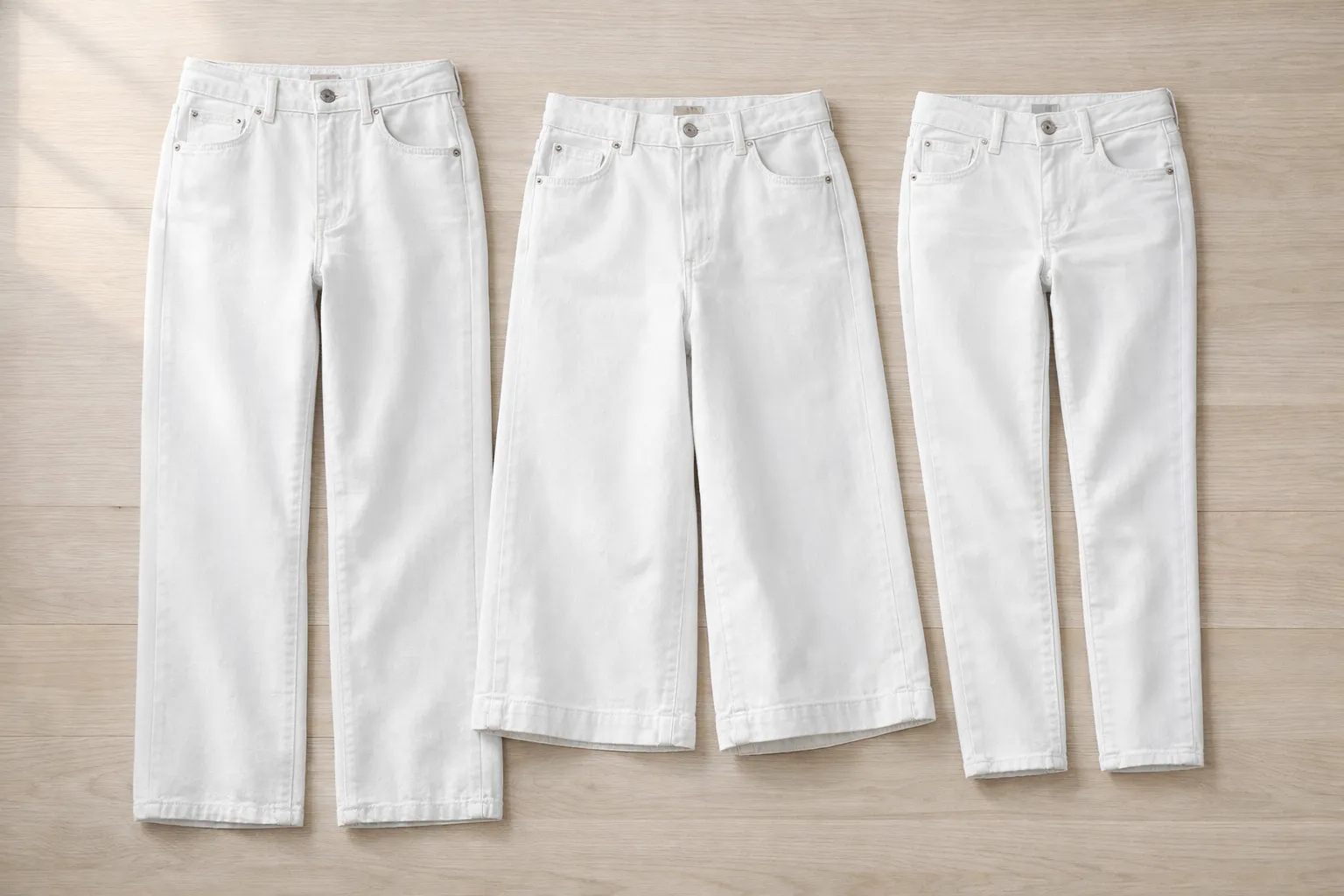 Finding Your Perfect Pair of White Jeans