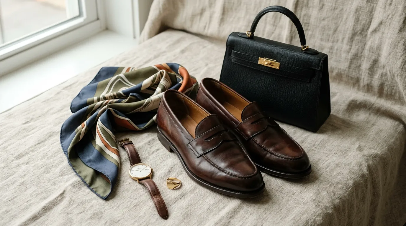 Footwear, Accessories, and Finishing Pieces