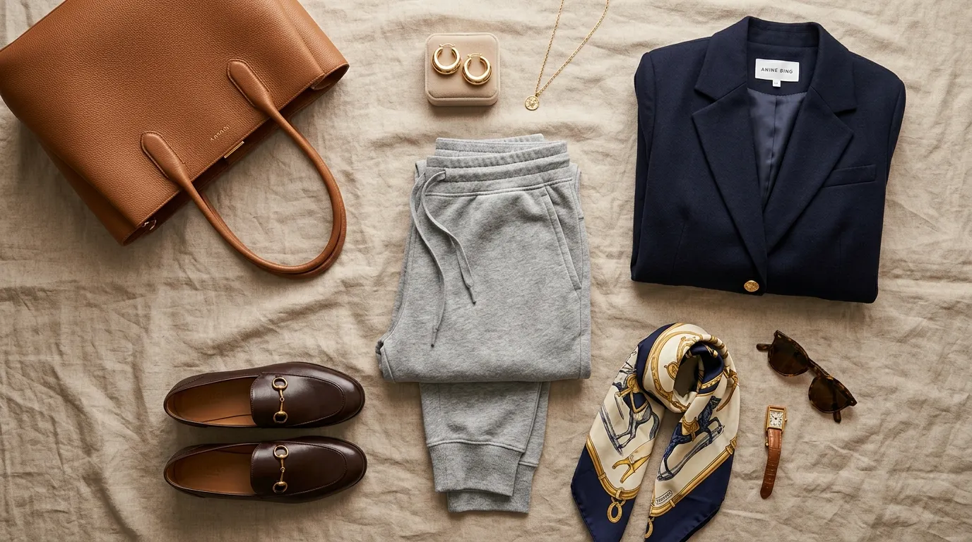 How to Elevate Any Grey Sweatpants Outfit