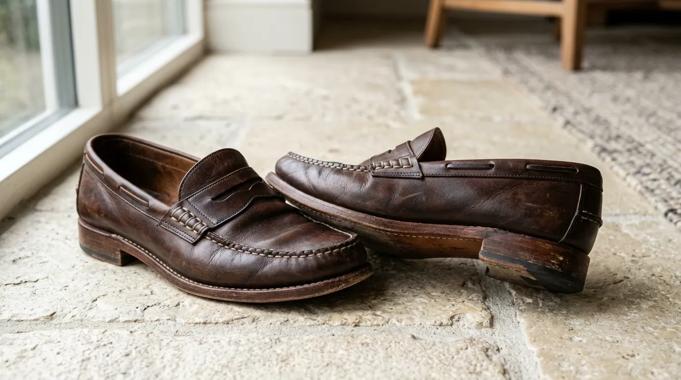Leather Loafers