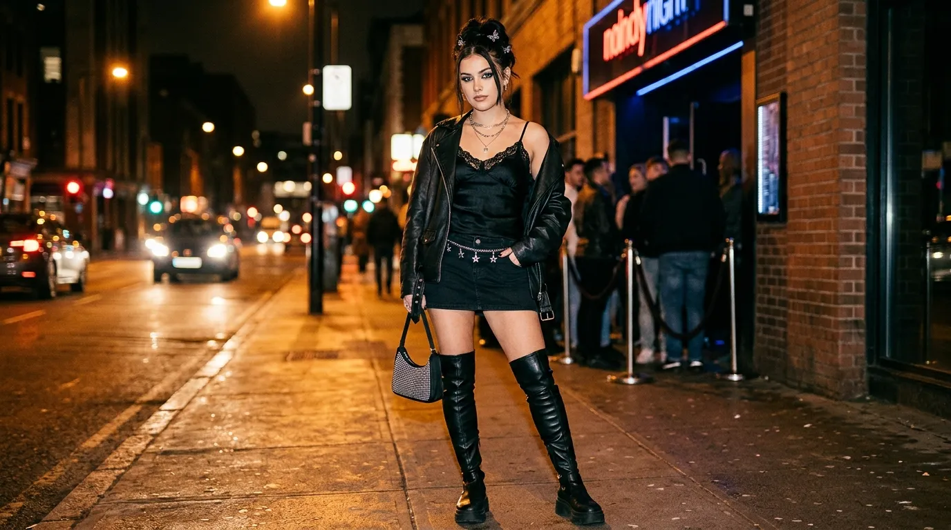 Mini Skirts With Elevated Basics