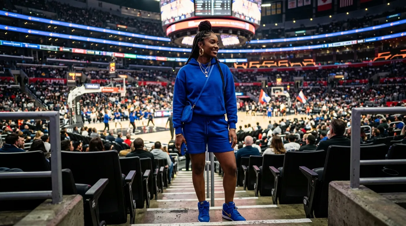 Monochrome Sporty Set in Team Colors