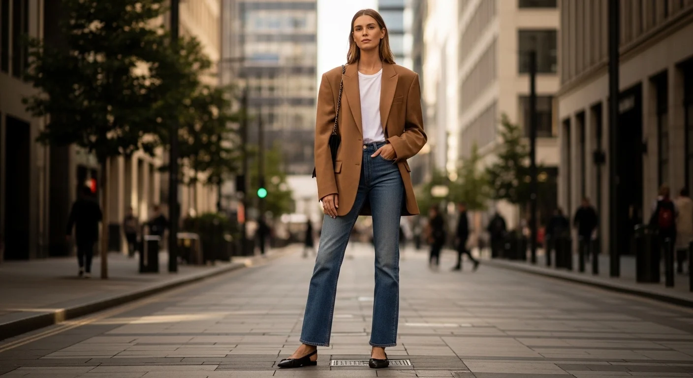 A fashion-forward woman in a camel oversized blazer paired with barrel jeans and pointed-toe flatsA fashion-forward woman in a camel oversized blazer paired with barrel jeans and pointed-toe flatsA fashion-forward woman in a camel oversized blazer paired with barrel jeans and pointed-toe flatsA fashion-forward woman in a camel oversized blazer paired with barrel jeans and pointed-toe flatsA fashion-forward woman in a camel oversized blazer paired with barrel jeans and pointed-toe flatsA fashion-forward woman in a camel oversized blazer paired with barrel jeans and pointed-toe flats