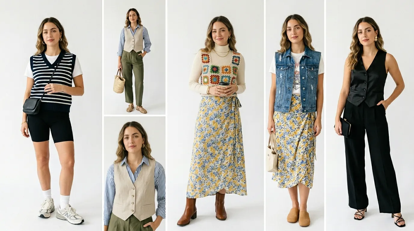 Quick Vest Outfit Ideas for Everyday Wear