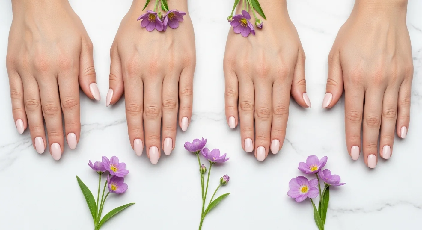 Right Shape for Your Short Spring Nails