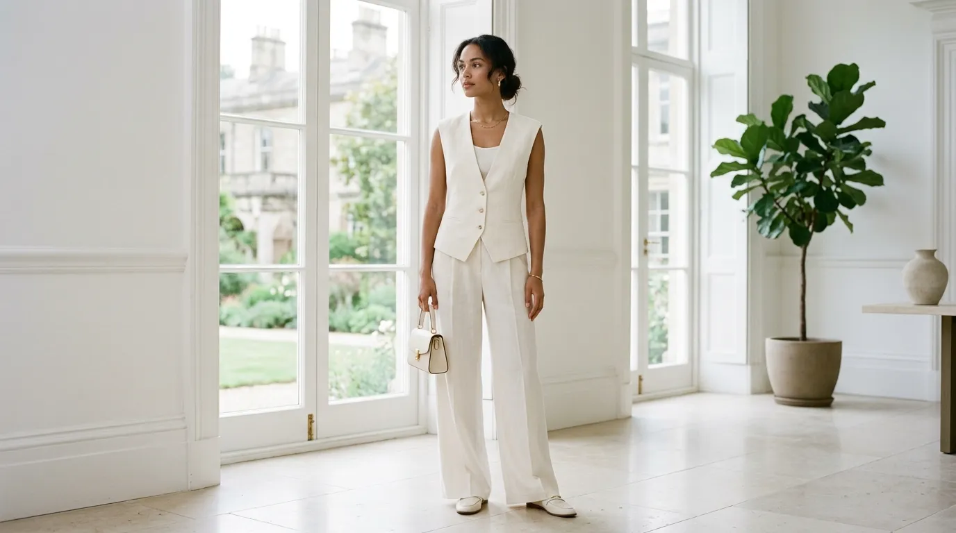 Styling Vests with Monochromatic Outfits