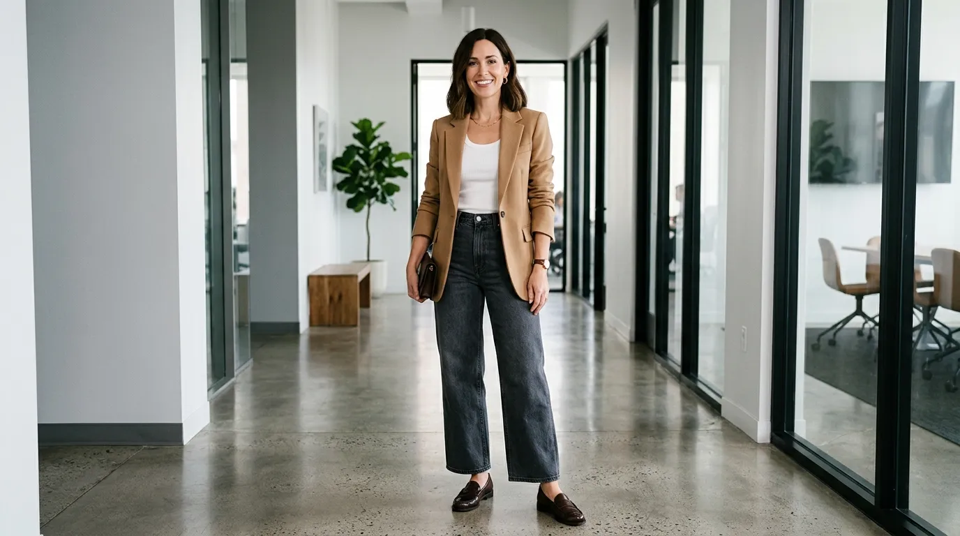 The Blazer or Structured Jacket