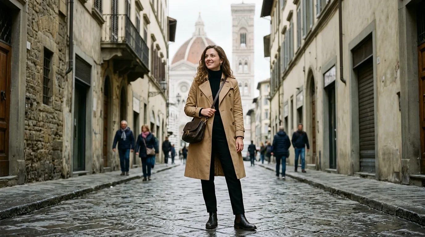 The Classic Trench Coat Look