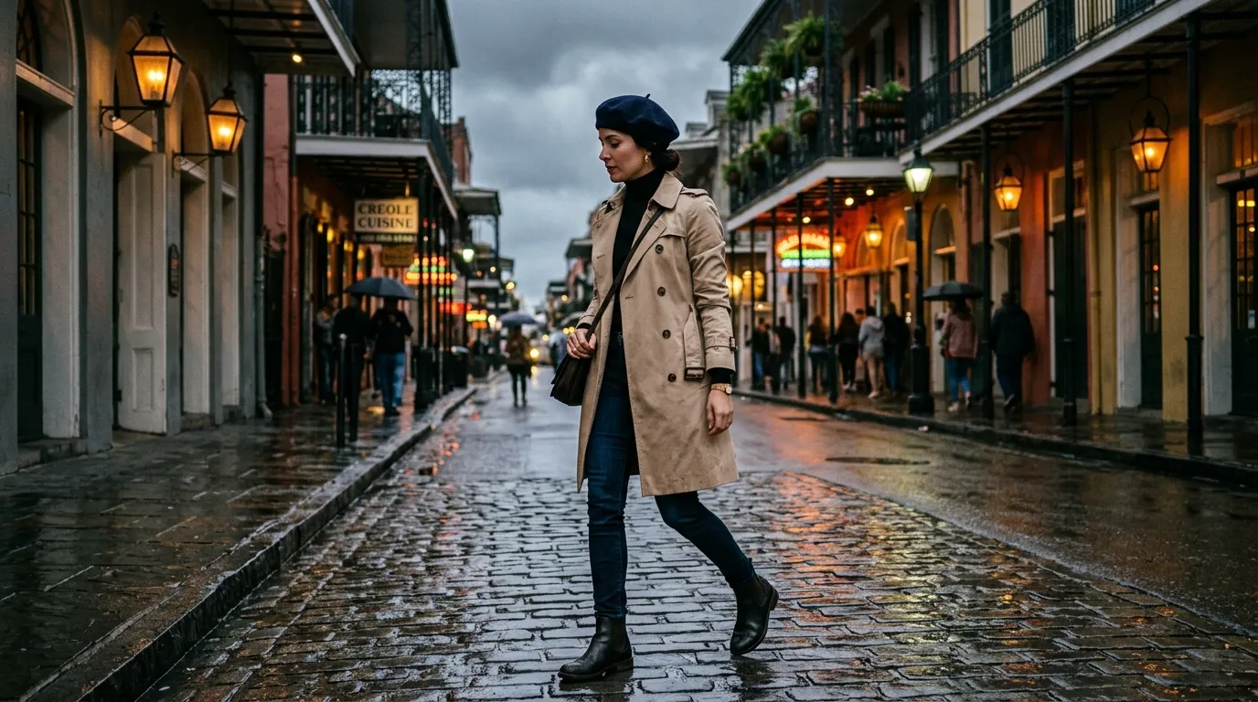 The Cool Weather French Quarter Look