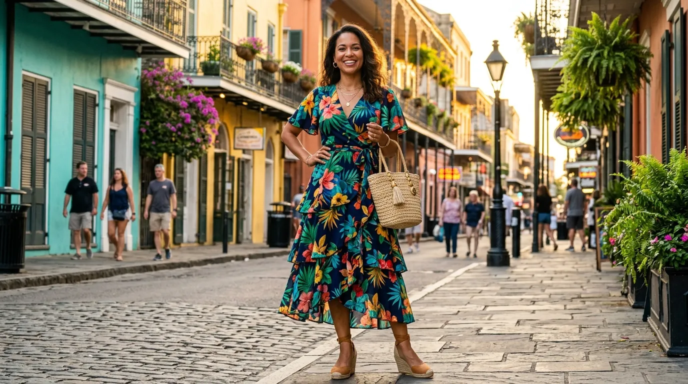 The Flowy Midi Dress