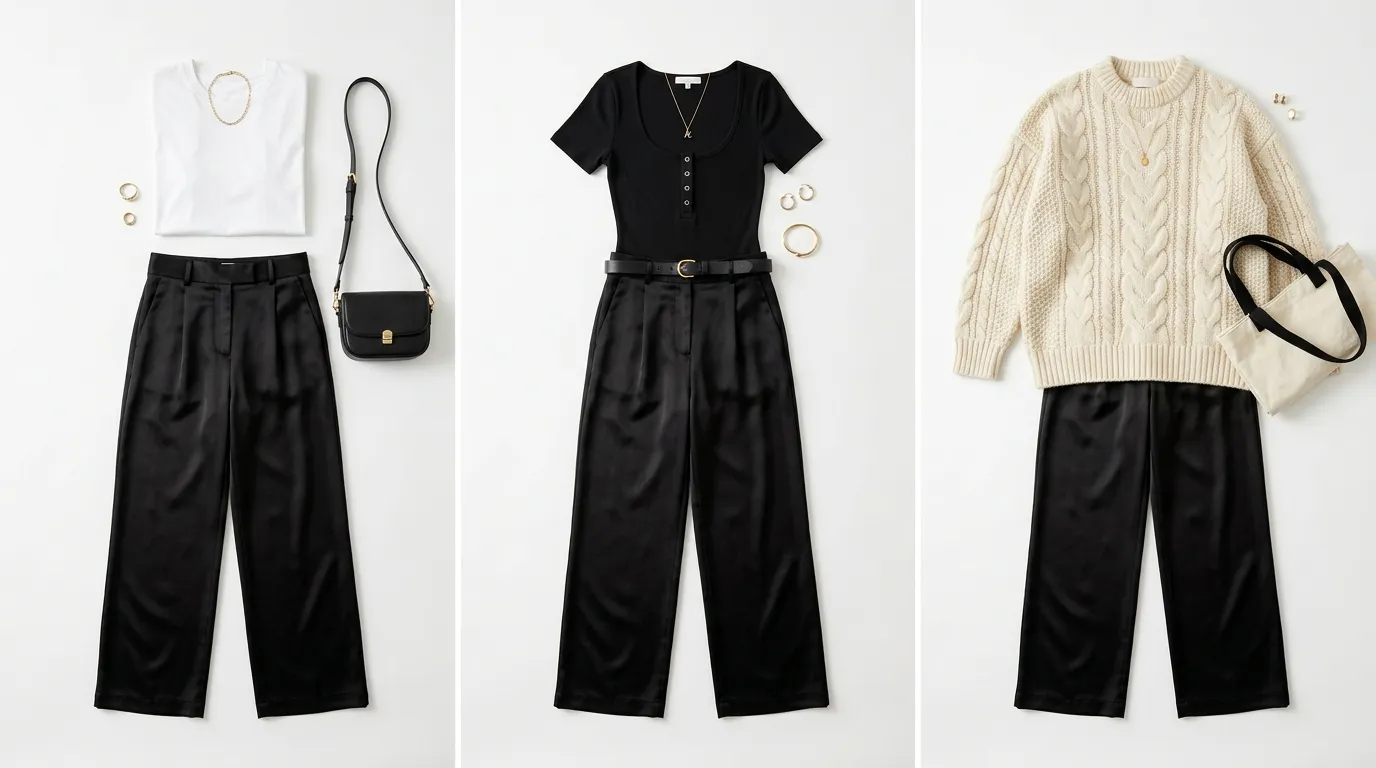 The Foundation Essential Tops for Satin Pants