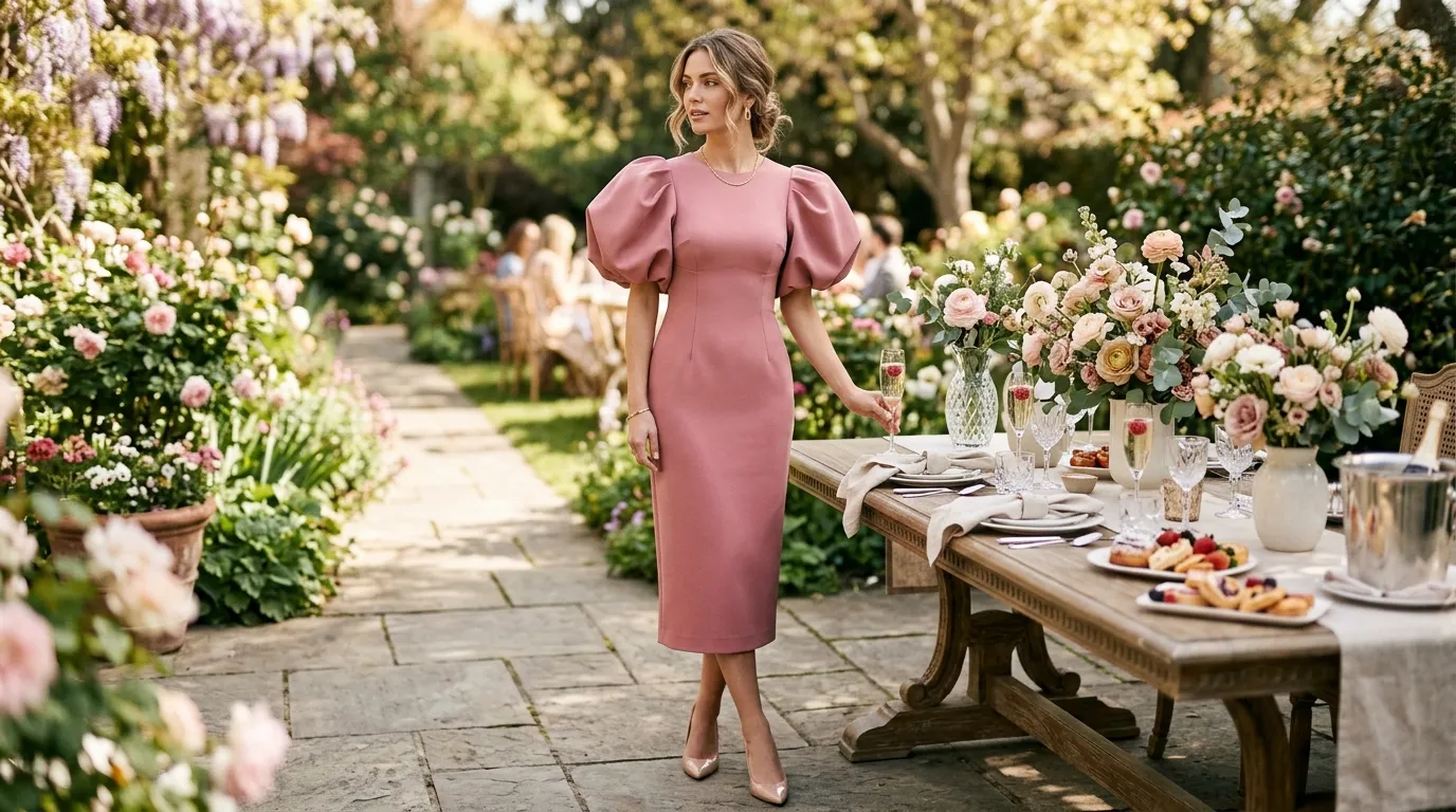 The Statement Sleeve Dress The Statement Sleeve Dress