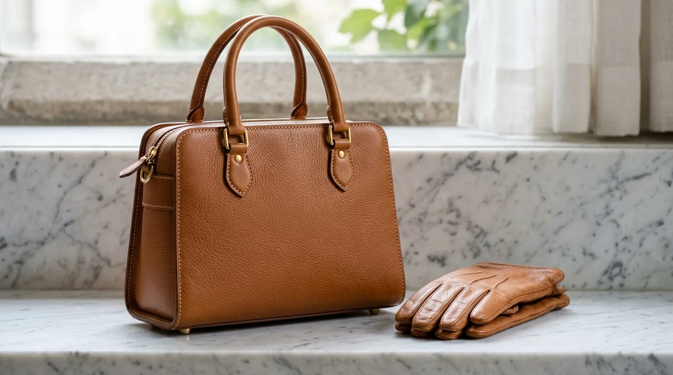 The Structured Leather Handbag