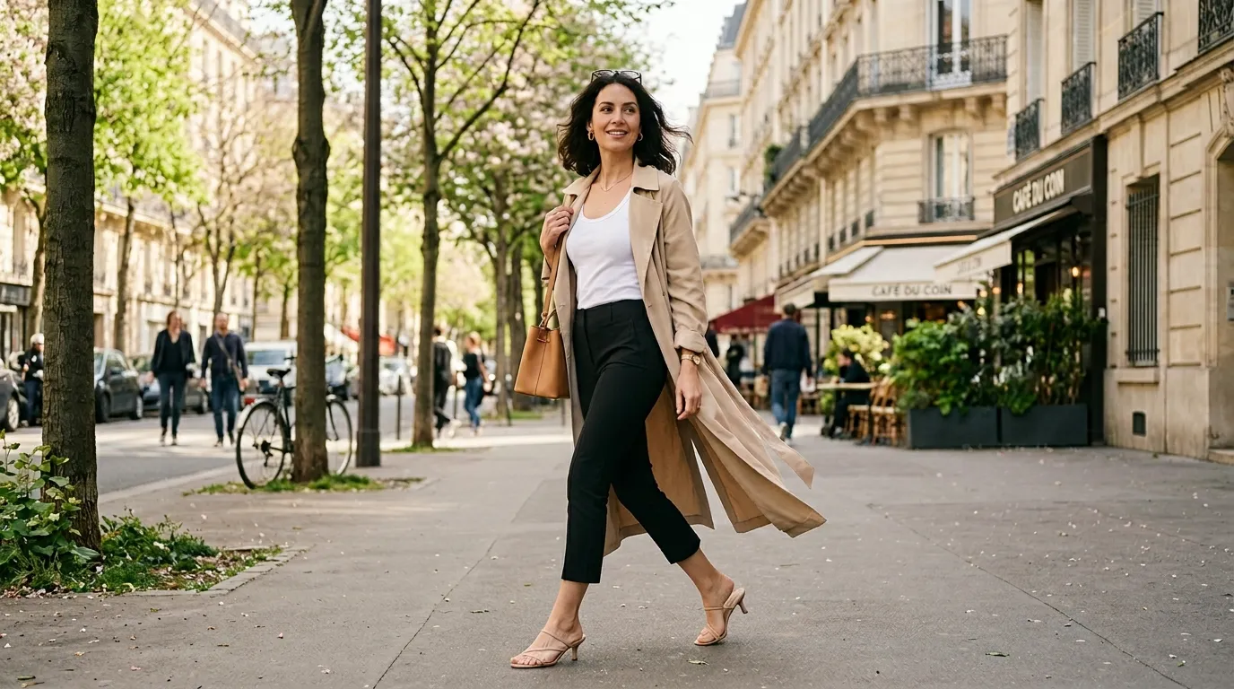 The Trench Coat and Tank Top Classic