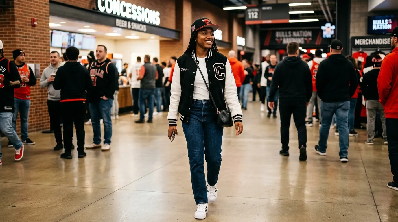 The Varsity Jacket Look