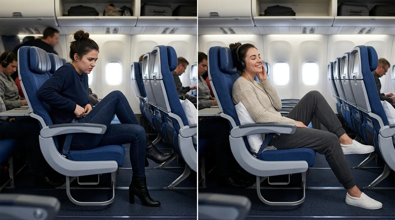 What Not To Wear On A Plane