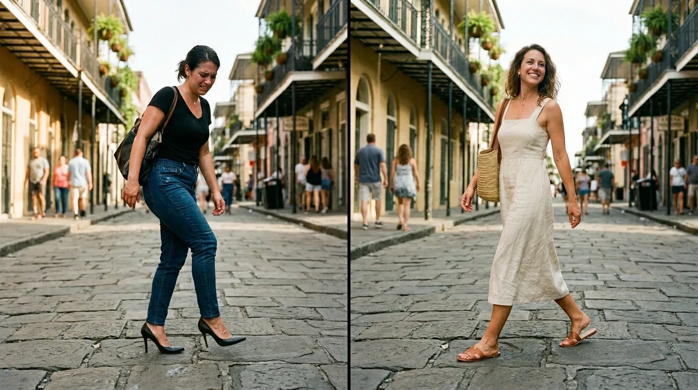 What to Avoid Wearing in New Orleans