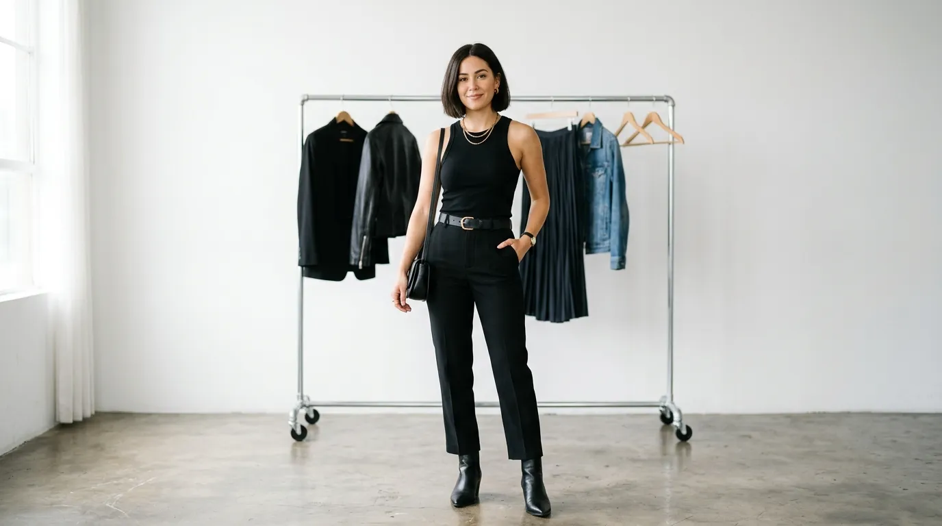 Why the Black Tank Top Is the Styling Foundation You Need