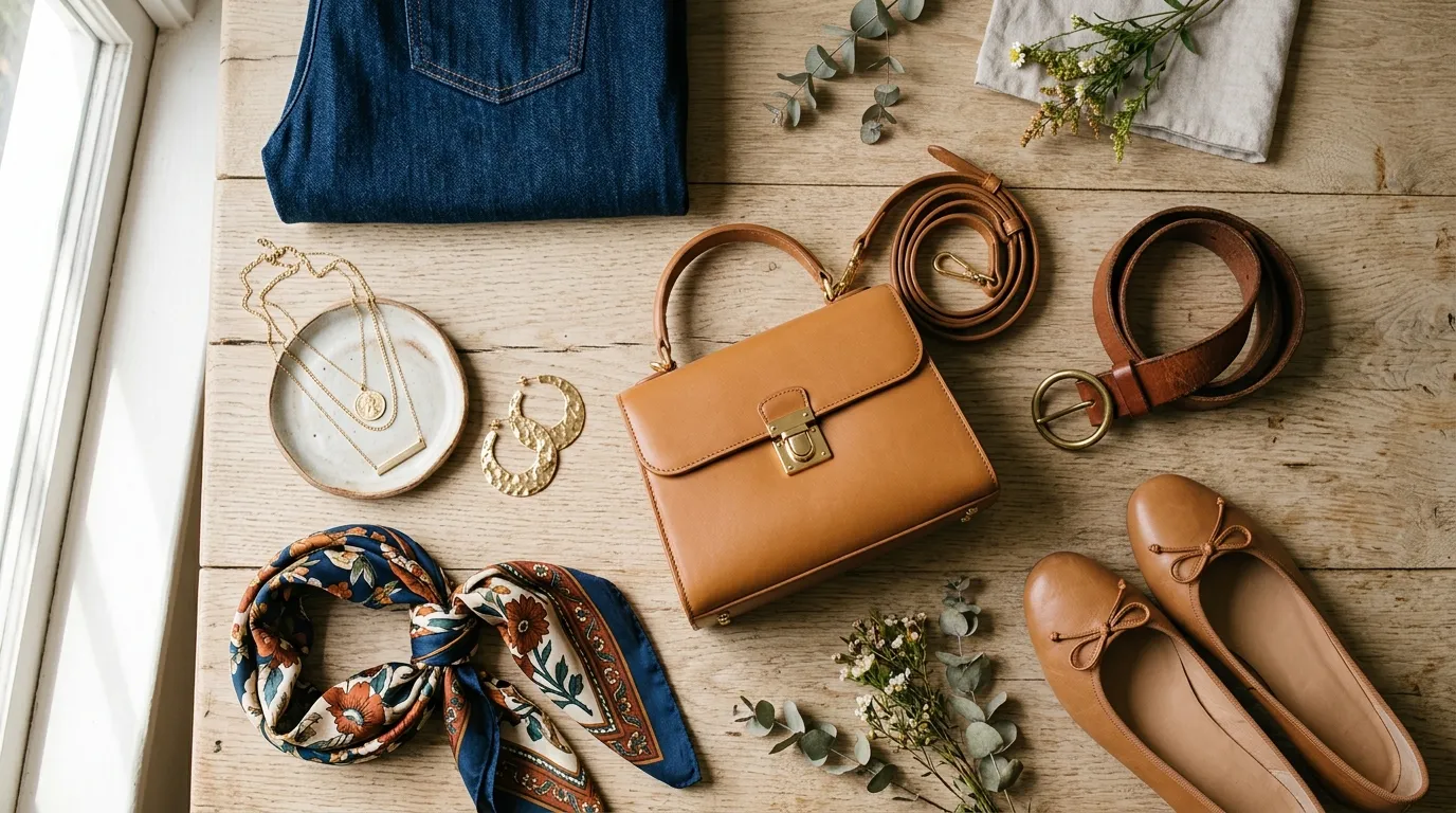 Accessories That Elevate a Chic Denim Dress Outfit