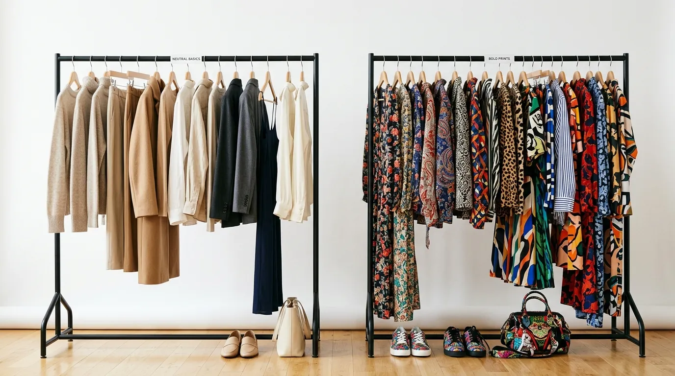 Choose Solid Colors Over Busy Prints